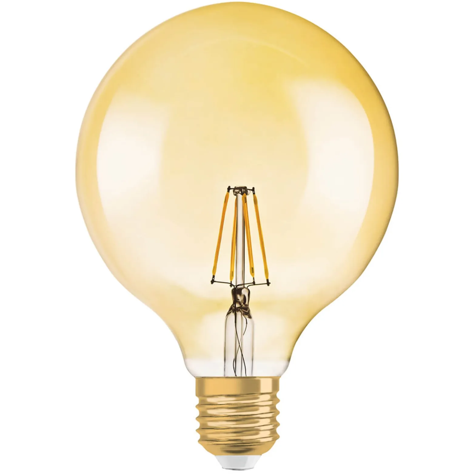 LED-pallolamppu Gold E27 2,5W lämmin valk., 220 lm
