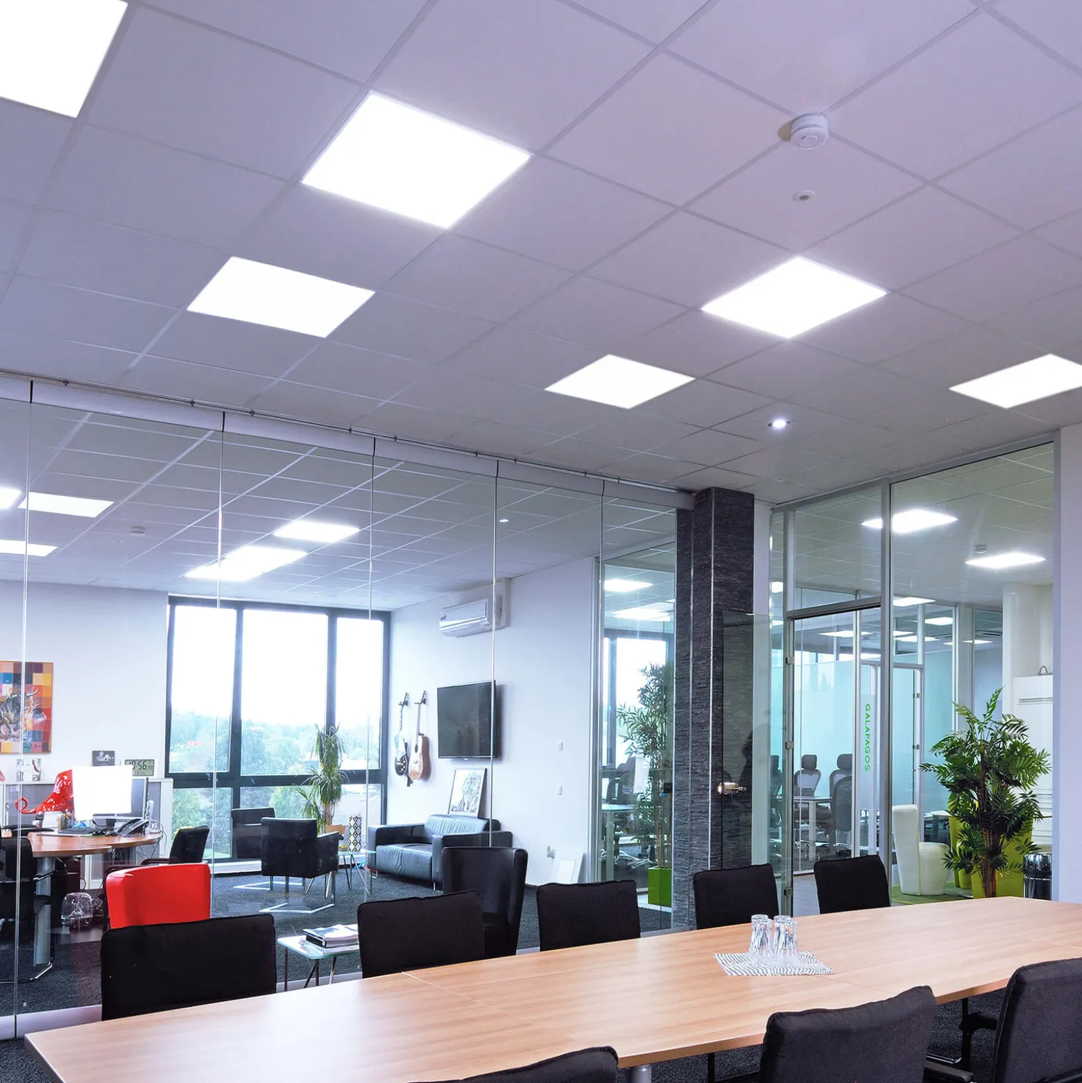 LED-paneeli Basic Office, 59,5 x 59,5 cm, 4 000 K