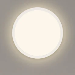LED-paneeli Jalo Round, Ø 29,2 cm, valkoinen, muovi, 2700 K