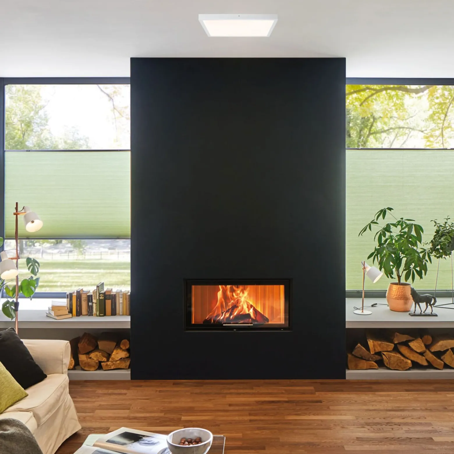 LED-paneeli Lunar 60x60cm 27,4 W, 3 000 K