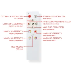LED-paneeli Magic Cento hopea CCT RGB 60x60cm LED-paneeli Magic Cento