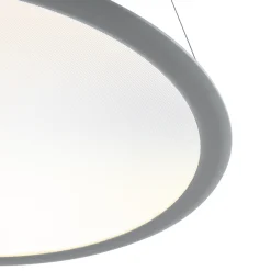 LED-paneeli PANEL, harmaa, Ø 63 cm, metalli, CCT, himmennettävä, 50 W