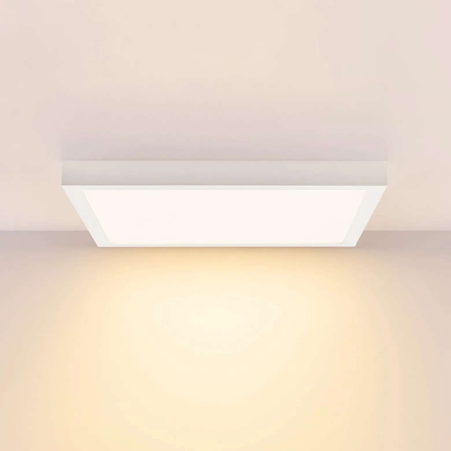 LED-paneeli PRO OFFICE SANO, 63 x 63 cm, DALI, valkoinen metalli CCT