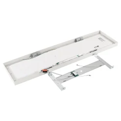 LED-paneeli PRO OFFICE SANO, 123 x 33 cm, DALI valkoinen metalli CCT