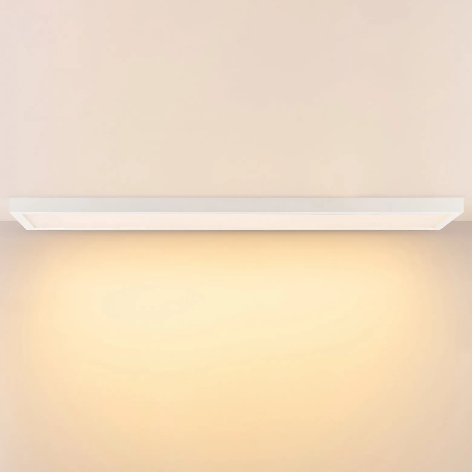 LED-paneeli PRO OFFICE SANO, 153 x 33 cm, himmennettävä, valkoinen metalli CCT