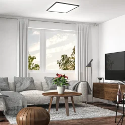 LED-paneeli Slim kaukosäädin RGBW, 42 x 42 cm, musta, taustavalo