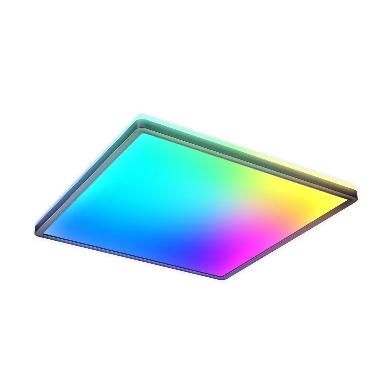 LED-paneeli Slim kaukosäädin RGBW, 42 x 42 cm, musta, taustavalo