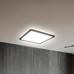 LED-paneeli Slim kaukosäädin RGBW, 29 x 29 cm, musta, taustavalo