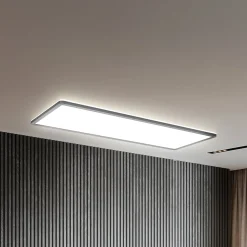 LED-paneeli Slim kaukosäädin RGBW, 58 x 20 cm, musta, taustavalo