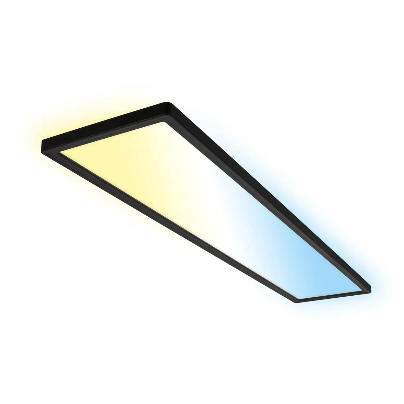 LED-paneeli Tava CCT, musta, 98 x 20 cm, taustavalo muovia
