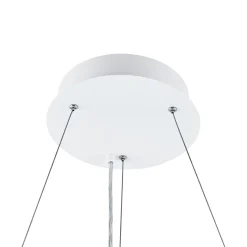 LED-paneeli, valkoinen, Ø 63 cm, metalli, CCT, himmennettävä, 50 W