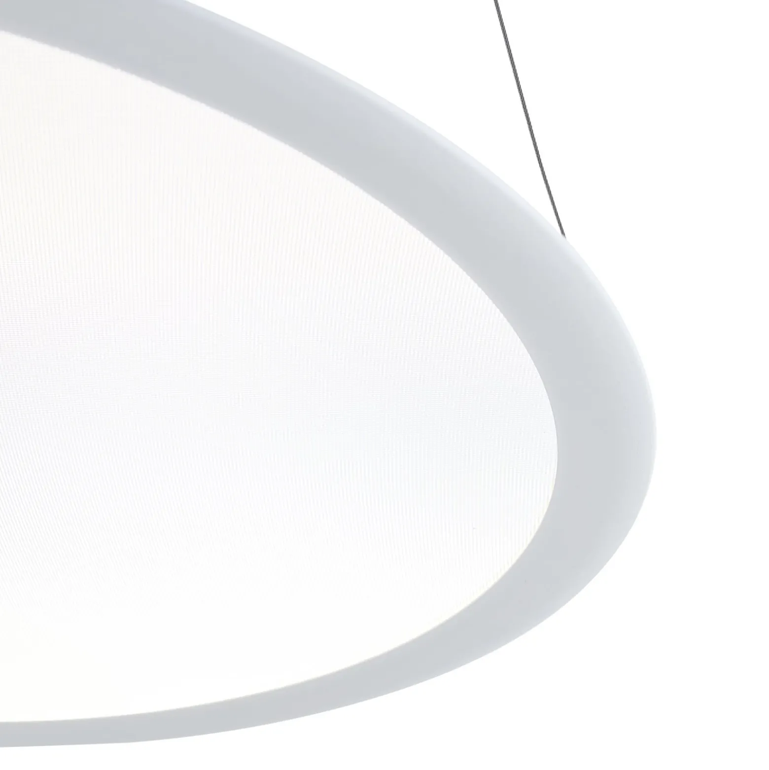 LED-paneeli, valkoinen, Ø 63 cm, metalli, CCT, himmennettävä, 50 W