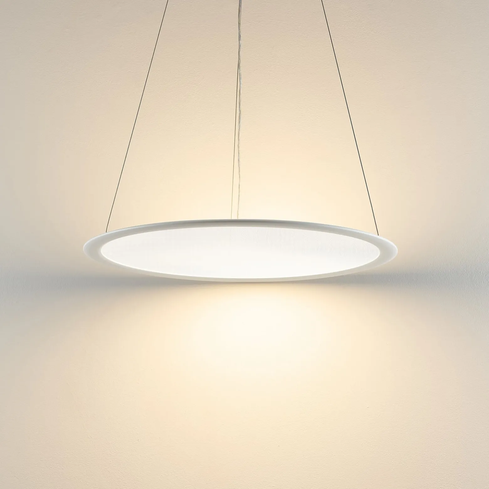 LED-paneeli, valkoinen, Ø 63 cm, metalli, CCT, himmennettävä, 50 W