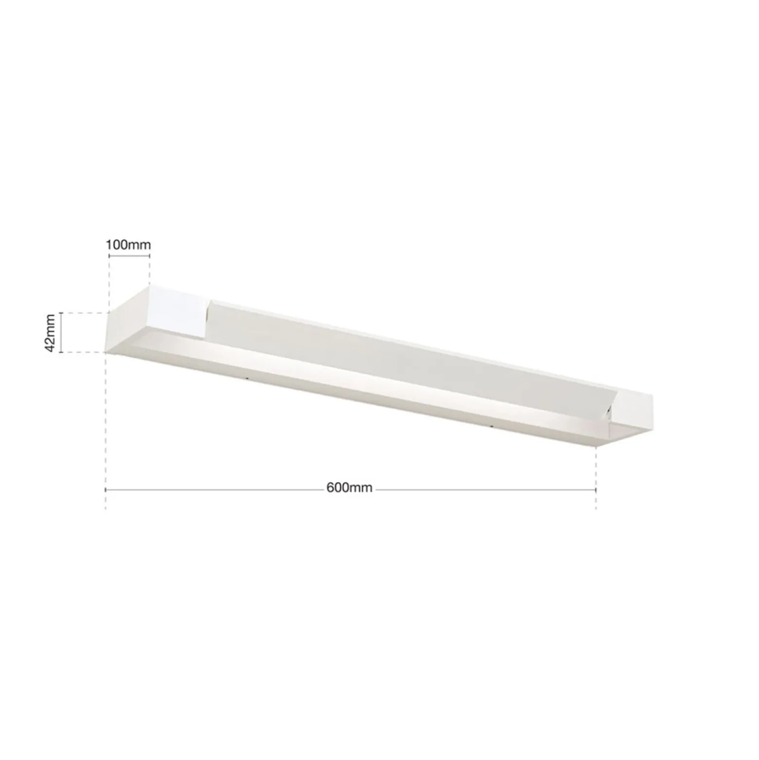 LED-peililamppu Marilyn, käännettävä 60 cm
