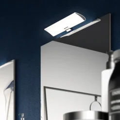 LED-peililamppu Miracle, kromi, leveys 30 cm