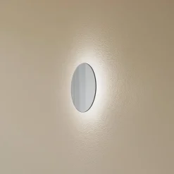 LED-peili Ring S, Ø 19 cm, lasi, lämmin valkoinen
