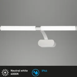LED-peilivalaisin 2131014 mattakromi, 4 000 K