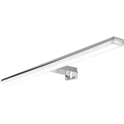 LED-peilivalaisin Pandora, kromi, leveys 60,8 cm
