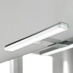 LED-peilivalaisin Pandora, kromi, leveys 20,8 cm