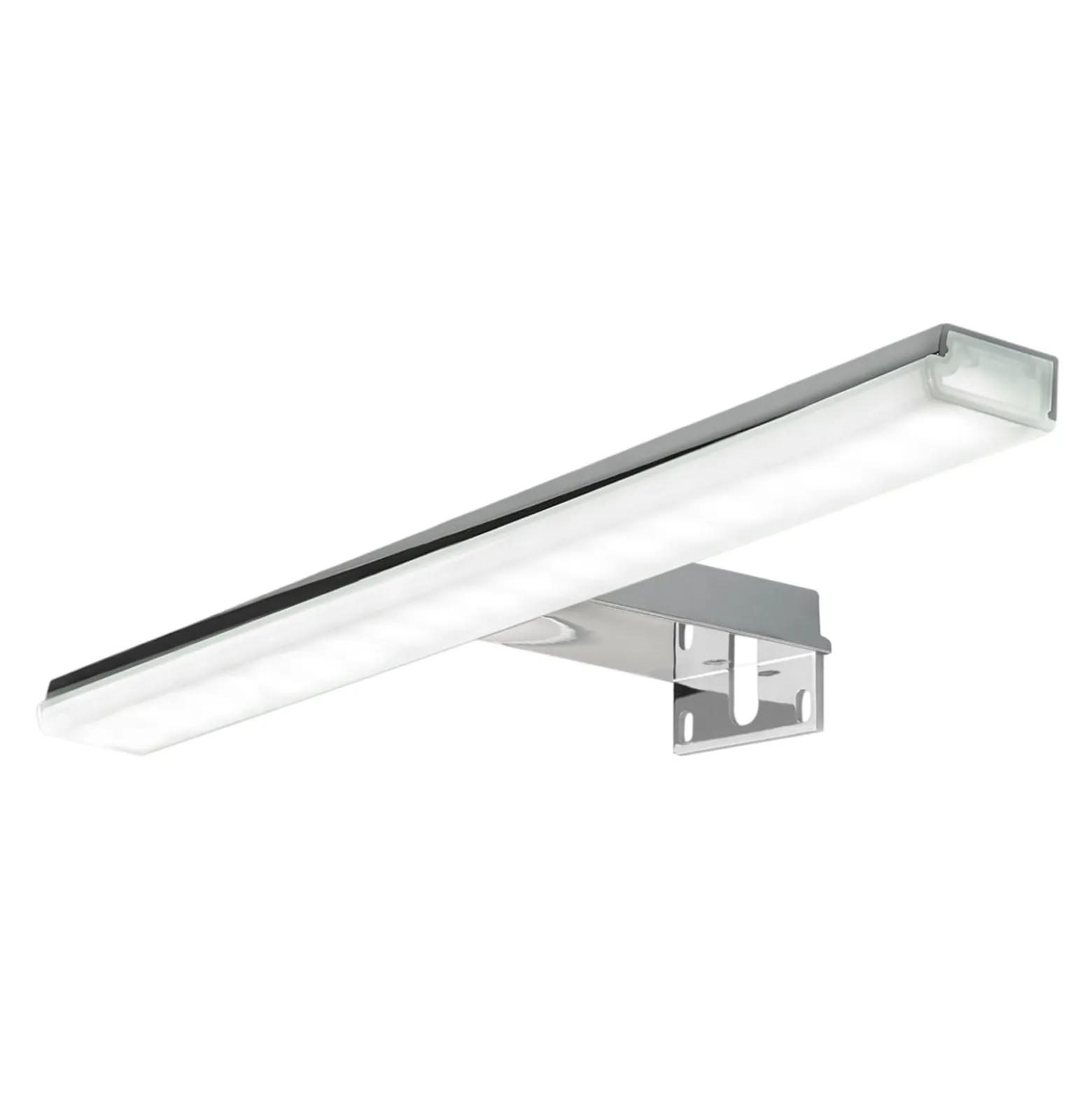 LED-peilivalaisin Pandora, kromi, leveys 30,8 cm