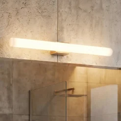 LED-peilivalo Visagist, kiinnike antiikkimessinkiä