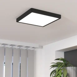 LED pinta-asennuspaneeli Fueva5 IP20 830 musta 28.5x28.5cm