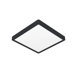 LED pinta-asennuspaneeli Fueva5 IP20 830 musta 28.5x28.5cm