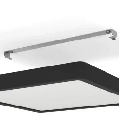 LED pinta-asennuspaneeli Fueva5 IP20 830 musta 28.5x28.5cm