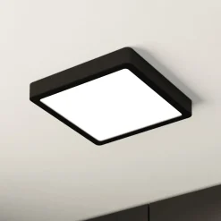 LED-pinta-asennuspaneeli Fueva 5 IP20 830 musta 21x21cm 21x21cm