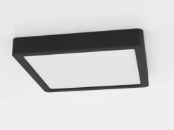 LED-pinta-asennuspaneeli Fueva 5 IP20 830 musta 21x21cm 21x21cm
