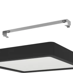 LED-pinta-asennuspaneeli Fueva 5 IP20 830 musta 21x21cm 21x21cm