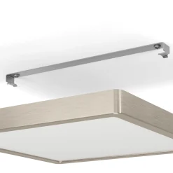 LED-pinta-asennuspaneeli Fueva 5 IP20 830 nikkeli 28.5x28.5cm