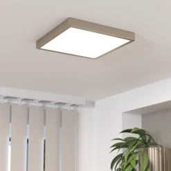 LED-pinta-asennuspaneeli Fueva 5 IP20 830 nikkeli 28.5x28.5cm