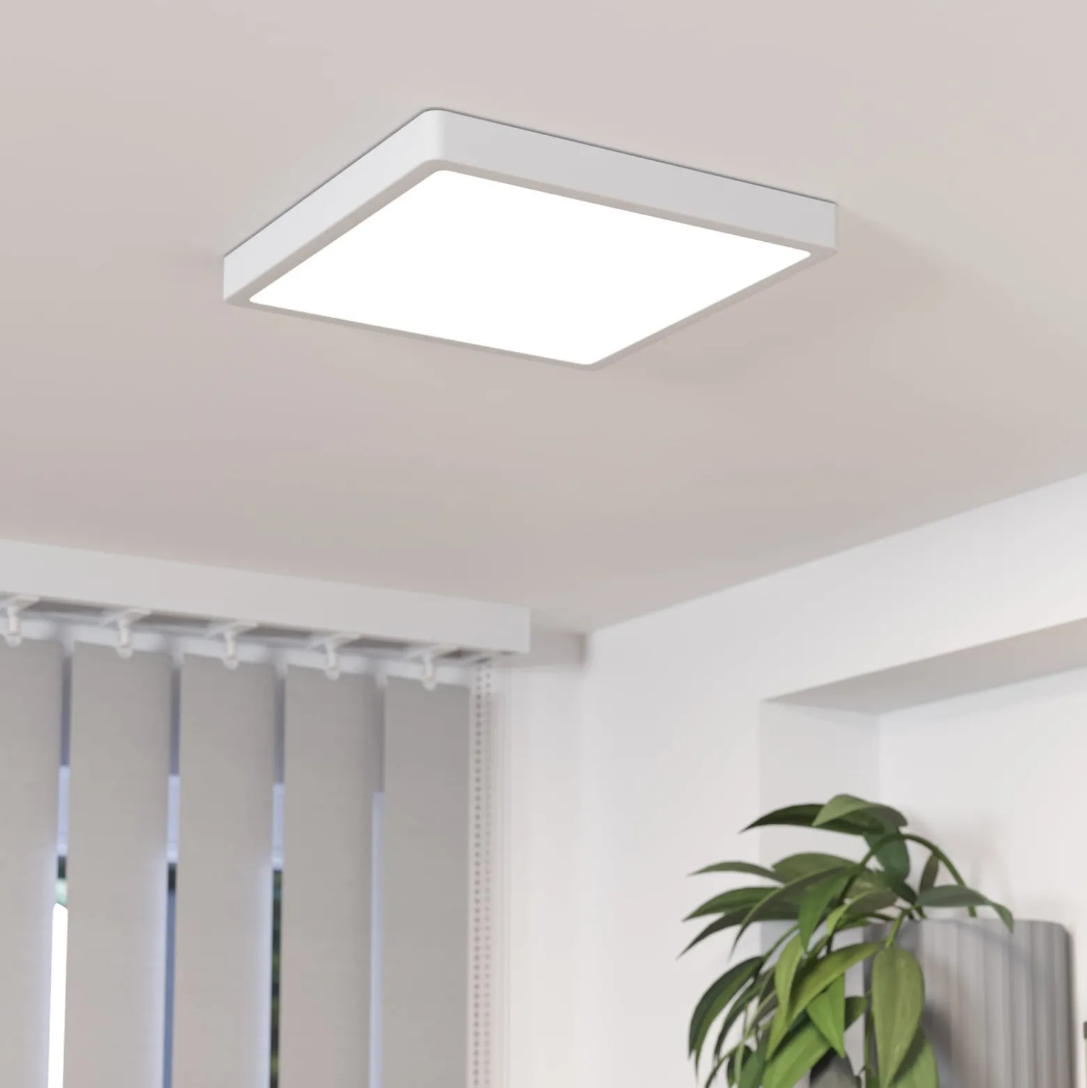 LED pinta-asennuspaneeli Fueva 5 IP20 830 valkoinen 28,5x28,5cm