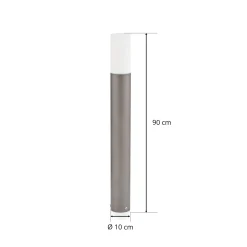 LED-polkujen valaisin 2277, antrasiitti