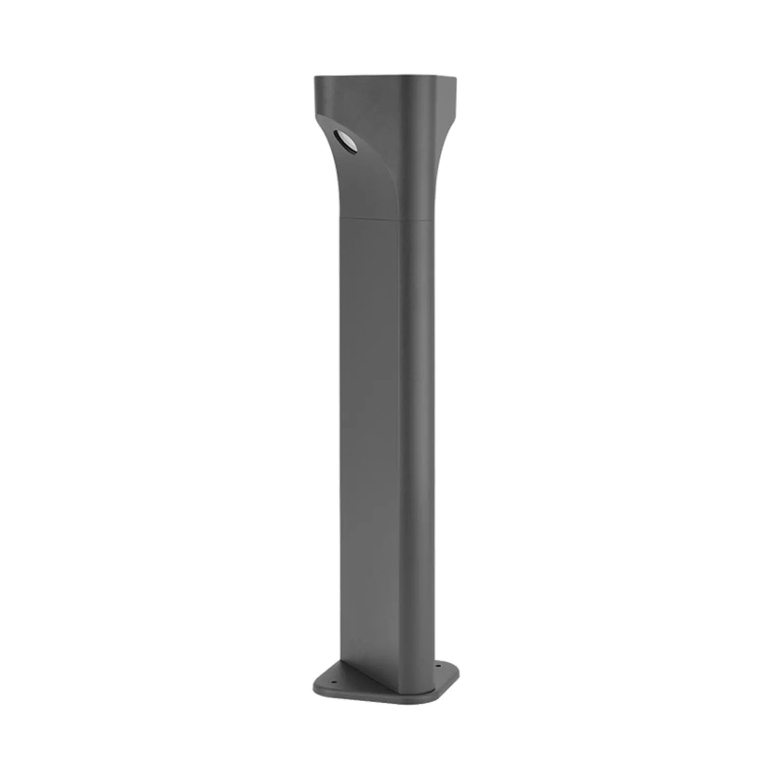 LED-polkuvalaisin E356, grafiitin värinen, alumiini, korkeus 50 cm