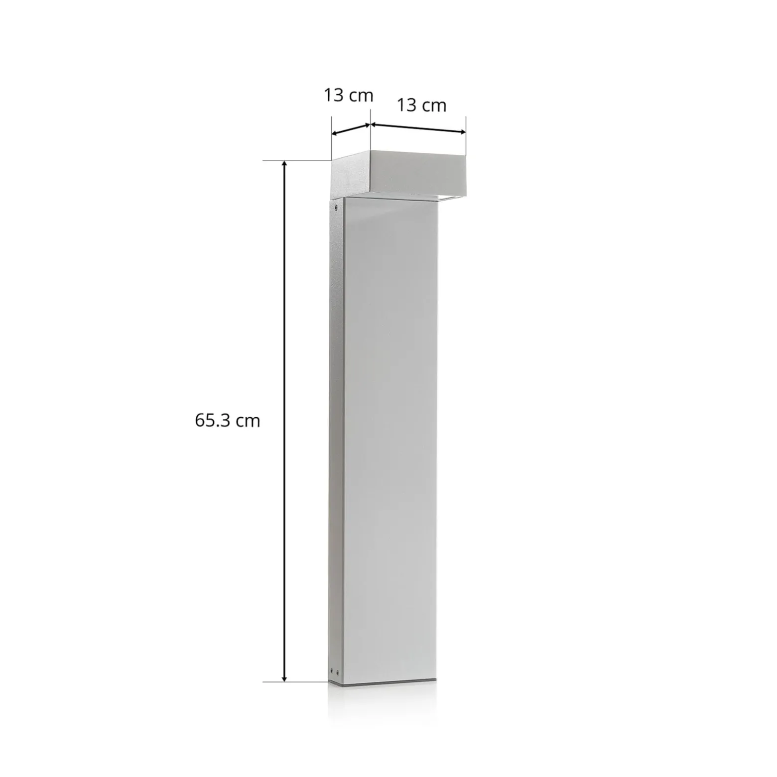 LED polku valo Mimik 10 Post 600 harmaa 3000K