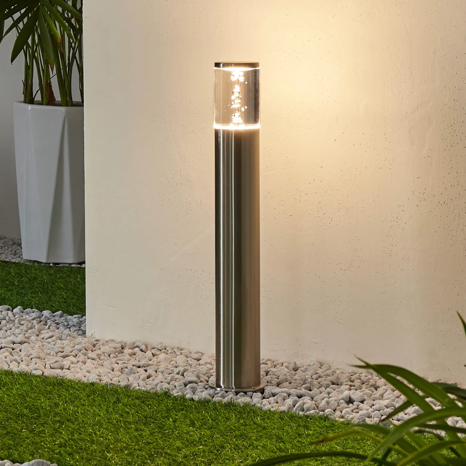 LED-pollarilamppu Belen, ruostumaton teräs