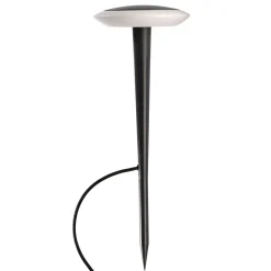 LED-pollarilamppu Bermuda, maapiikki, mustanharmaa