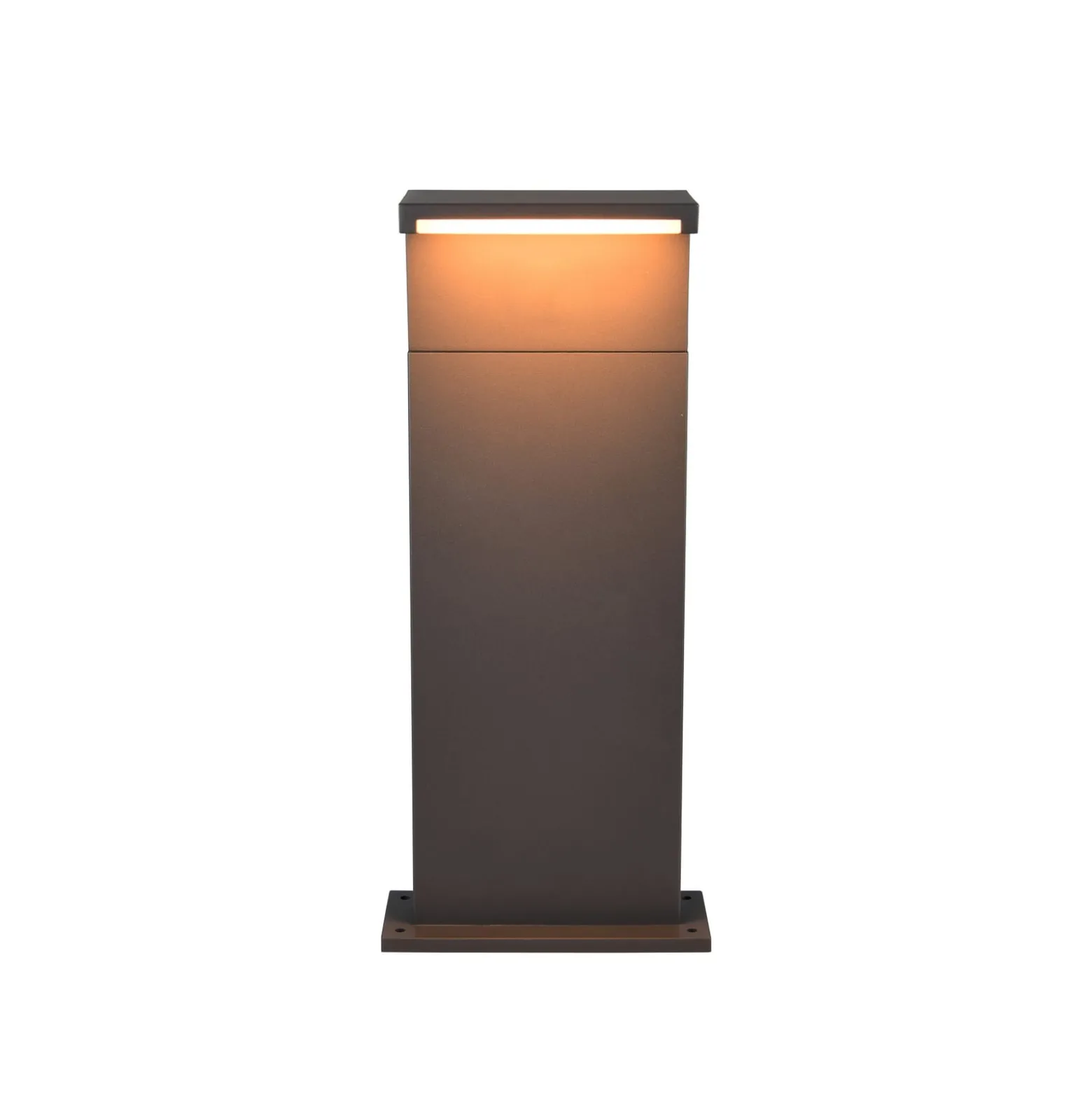 LED-pollarilamppu Ravi, antrasiitti, korkeus 50 cm, metalli, IP65