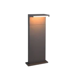 LED-pollarilamppu Ravi, antrasiitti, korkeus 50 cm, metalli, IP65