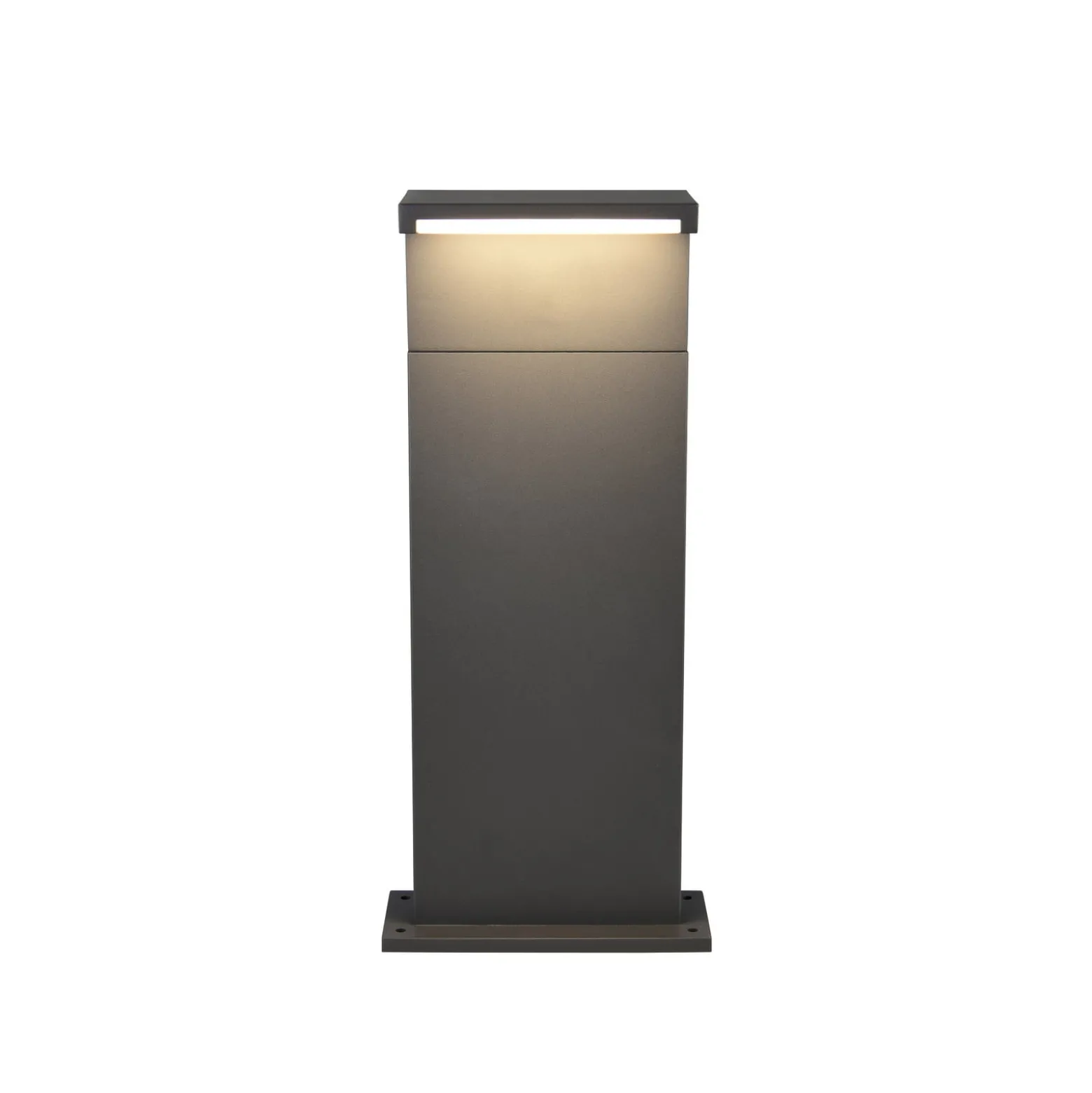 LED-pollarilamppu Ravi, antrasiitti, korkeus 50 cm, metalli, IP65
