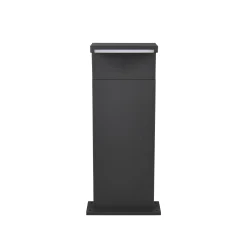 LED-pollarilamppu Ravi, antrasiitti, korkeus 50 cm, metalli, IP65