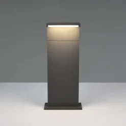 LED-pollarilamppu Ravi, antrasiitti, korkeus 50 cm, metalli, IP65