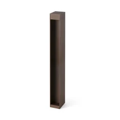 LED-pollarivalaisin Cerler, ruskea, 60 cm, metalli, IP65, CCT