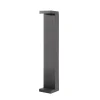 LED-pollarivalaisin Lerna, korkeus 60 cm, alumiini, tummanharmaa, CCT