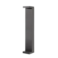 LED-pollarivalaisin Lerna, korkeus 60 cm, alumiini, tummanharmaa, CCT