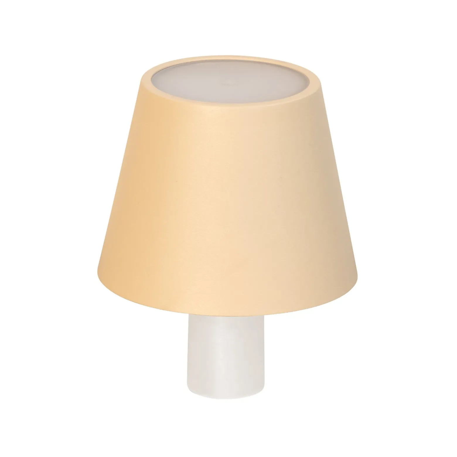 LED-pullovalaisin Fiocco, hiekanvärinen, CCT, IP54, himmennettävä