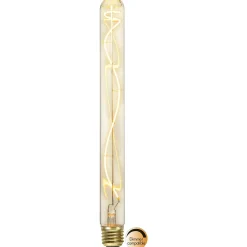 LED-putkivalaisin E27 T30 30cm 4W 2,200K himmennettävä
