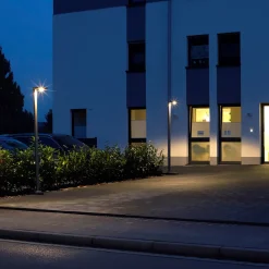 LED-pylväsvalaisin 866, alumiini, antrasiitti, korkeus 300 cm